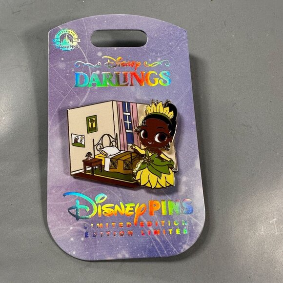 Disney Tiana Darlings Trading Pin Princess Room Brooch Jewelry Accessories Badge - Picture 2 of 11